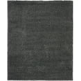 thumbnail image 2 of Nourison Malibu Shag Solid Shag Dark Grey 7'10" x 9'10" Area Rug, (8' x 10'), 2 of 9