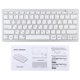 thumbnail image 4 of Ultra-Slim Wireless Bluetooth Keyboard (Korean Language) for Android Windows iOS - Silver, 4 of 5