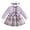Purple-wGPXG, variant on OJSFQUFP Girls Comfortable and Breathable Dress Fashionable and Casual Checkered Print Dress