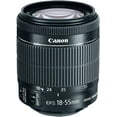 thumbnail image 3 of Canon EOS 90D DSLR Camera + 18-55mm f/3.5-5.6 is STM Lens + 75-300mm F/4-5.6 III Lens + 128GB Card, Tripod,Back-Pack,Filters, 2X Telephoto Lens, (International Version) (International Version), 3 of 8