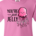 thumbnail image 4 of Inktastic You're Just Jelly with Pink Jellyfish Youth T-Shirt, 4 of 5