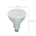 thumbnail image 3 of Satco S9635 - 11.5 watt; LED BR40; 3000K; 103' beam spread; Medium base; 120 volts; Dimmable, 3 of 10