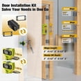 thumbnail image 4 of Door Hinge & Door Latch Installation Kit,Door Hinge Mortiser Template, 4 of 5