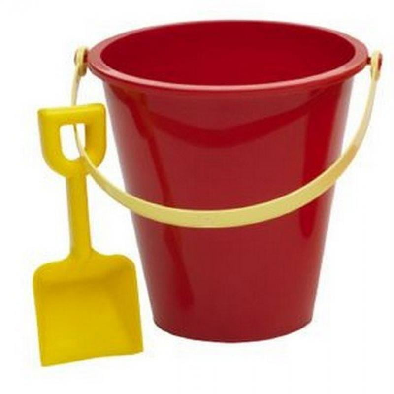 Sandbox, Water, 7" Pail and Shovel, 200, Bucket