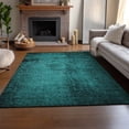 thumbnail image 6 of Addison Rugs Mayfield Washable Transitional Organic Teal Rectangle Rug, 8' x 10', 6 of 6