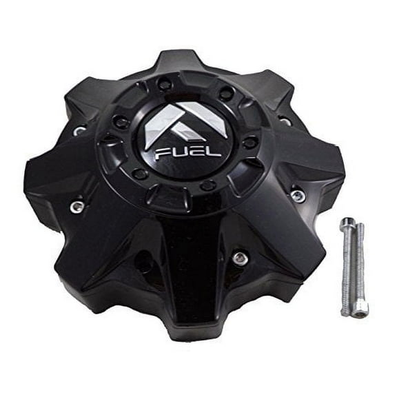 Fuel Gloss Black Wheel Center Cap Set of Four (4) 1002-49, M-447, 1002-53B-1