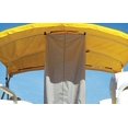 thumbnail image 3 of Eevelle Summerset Bimini Top Privacy Room - Marine Grade Polyester - 30"L x 30"W x 70"H - Gray, 3 of 5
