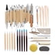 thumbnail image 1 of Juego de herramientas para cerámica y arcilla polimérica, kit para arcilla cerámica, escultura, tallado y cerámica 45 piezas, 1 of 8
