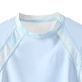 thumbnail image 4 of Amidoa Girls Summer 2 Piece Outfits Cute Short Sleeve and Casual Shorts Kids Clothing Set Blue Size 12, 4 of 7