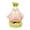 Pink, variant on lanema Ceramic Garlic Bird Figurine Spinner Lovely Tabletops Ornament Garlic Bird Statue