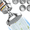 Silver, variant on FEELSO Shower Head with Filter, Shower Head and Hard Water Showerhead Filters Combo, 5 Spray High Pressure Showerhead with 15 Stage Filter