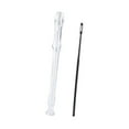 thumbnail image 2 of HILABEE Soprano Recorder Instrument C Key Descant Flauta for Class Beginners Student Clear, 2 of 9