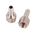 thumbnail image 1 of Quick Coupling Connector, No Burrs Female Thread Pipe Fitting, Anti-Rust High Temperature Resistant 2PCS for Female Thread Conveying Compressed Air 3/8in-6mm,3/8in-8mm,3/8in-10mm, 1 of 7