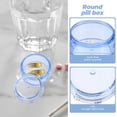 thumbnail image 2 of MIANGASTORE SUPVOX 1 Set portable 7 day stackable case tower travel ( blue ), 2 of 6