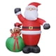 thumbnail image 3 of Decoración inflable del patio del soplado de Papá Noel, ornamento de la Navidad, Papá Noel inflable de la Navidad el 1.8M para el jardín, 3 of 8