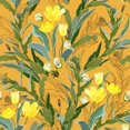thumbnail image 3 of Yellow Wallpaper with Tulips Pre-Pasted - 25"W x 125"H, 3 of 3