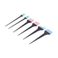 thumbnail image 3 of Juego de 6 cepillos de silicona para teñir el cabello, ideales para tratamientos capilares de peluquería y hogar., 3 of 14