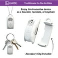 thumbnail image 3 of Pulsera portátil con audio LIAISE WWJD Audio Bible White, 3 of 8