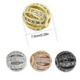 thumbnail image 2 of 8mm Beads for Jewelry Making Multicolor Small Zirconia Cubic Large Hole Necklace Charms Exquisite Rhinestones for Crafts for DIY Type 4, 2 of 5