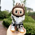 thumbnail image 3 of Muñecas de peluche Labubu Idol de 17 cm, ropa genial para novios, sudadera con capucha, accesorios, mono de Kpop Exo de Corea, ropa para fanáticos, monos, 3 of 5
