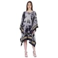 thumbnail image 2 of Moomaya Kaftan Dress Tunic Short Maxi Kimono Nightdress Beach Party Causal Dress, 2 of 7