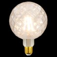 thumbnail image 1 of Bombillas LED decorativas vintage HeeHom de 40 vatios, bombilla LED Edison de filamento de 4 W con burbuja especial, luz cálida extragrande de 2700 K, casquillo E26 regulable, paquete de 1, 1 of 7