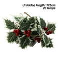 thumbnail image 2 of LED Battery Powered String Lights , Winter Holiday, New Year Parties, DIY Home Mantel Decoration, 2 of 5