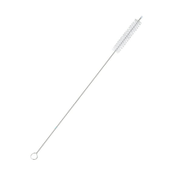 Etereauty 1 Pc Stainless Steel Drinking Straw Brush Cleaner Brush for Straws (20x0.8cm)