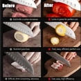 thumbnail image 3 of Besyner Sharp Pro,USB Electric Knife Sharpener, Professional Electric Knife Sharpeners for Kitchen Knives,Double Sided Knife Sharpener, 5s Quick Sharpening,Stable Non-Slip Base (D,1pcs), 3 of 9
