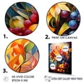 thumbnail image 3 of Designart "Harvest Of Blossoming Colors II" Fruits Canvas Prints, 3 of 7