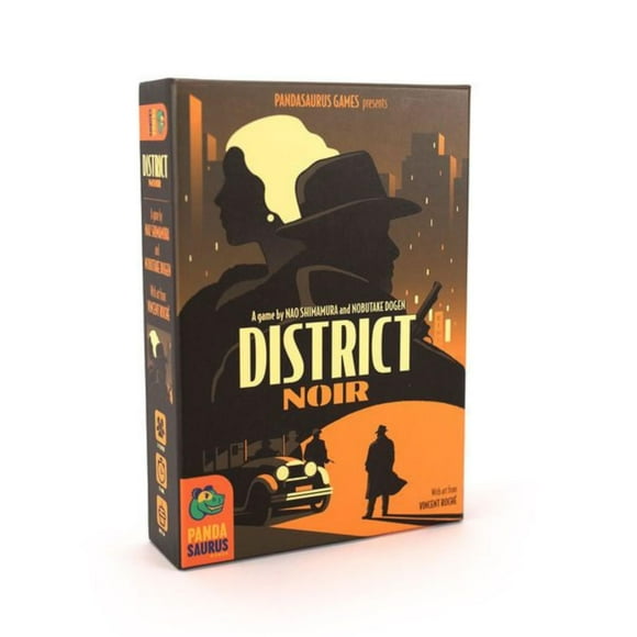 Juego de Mesa Pandasaurus District Noir Juego de Cartas Estratégico