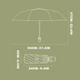 thumbnail image 4 of Openpig Travel Folding Umbrella Automatic Open/Close Handle Coating Layer Fabric Blocking/Lightweight Small Backpack/Rain Sun, 4 of 4
