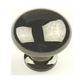 thumbnail image 6 of Century Hardware Saturn Collection 1-1/4" Dia. Hollow Brass Mushroom Knob - Polished Chrome, 6 of 6