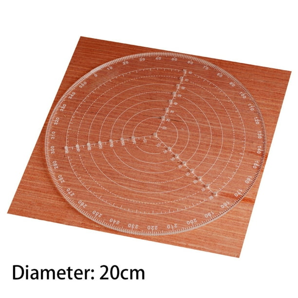 Yuedong Marking Center Finder Tool Woodworking Compass for Woodturners