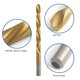 thumbnail image 3 of Juego De Brocas Para Zurdos 13 Piezas M2 Hss Con Recubrimiento De Nitruro De Titanio (1/16 Tomshoo  Broca, 3 of 7