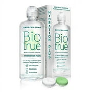 Biotrue Hydration Plus Multi-Purpose Solution for Soft Contact Lenses, Lens Case Included, 10 fl oz
