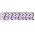 thumbnail image 3 of Geometrical Sofa Upholstery Fabric by the Yard, Abstract Colorful Graphical Repeated Numerous Little Dots Zigzag Formed Shapes, Decorative Fabric for DIY and Home Accents, Multicolor by Ambesonne, 3 of 5