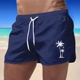 thumbnail image 1 of WILLBEST Pantalones Cortos Cargo para Hombre, de Verano, para Playa, Deportivos, de Moda, para Viajes, de Poliéster, con Estampado de Cocoteros de Colores., 1 of 3