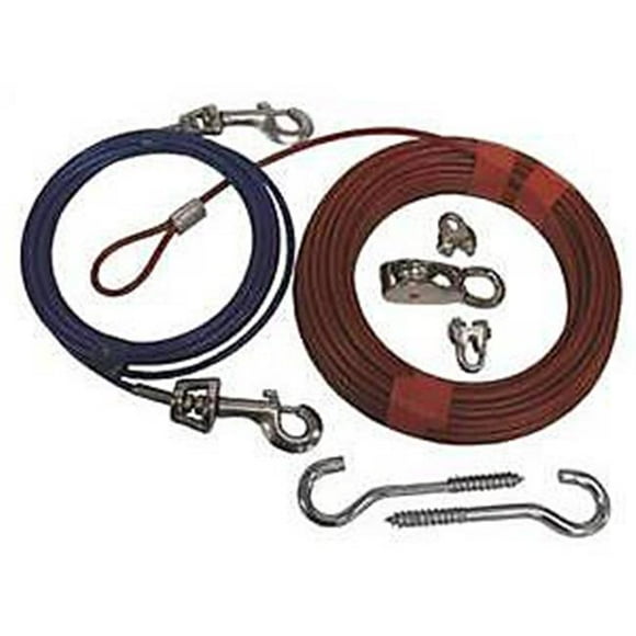 Boss Pet Products 1867704 Q507000099 Trolley Dog System, 70 ft.