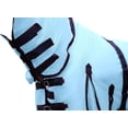 thumbnail image 3 of Resistance Durable Mesh Combo Fly Summer Sheet with Belly Guard and Combo Neck Cover Sky Blue 78", 3 of 8