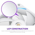 thumbnail image 3 of Ventilador de caja NZXT F140X Performance 140 mm PWM RGB blanco, 3 of 9