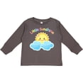 thumbnail image 3 of Inktastic Little Sunshine- cute sun rainbow letters Boys or Girls Long Sleeve Toddler T-Shirt, 3 of 5
