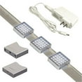 thumbnail image 1 of 3-Light Orionis 3ft Square LED Track Kit, Silver, 1 of 1