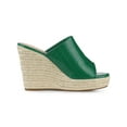 thumbnail image 3 of BLISSFUL STEP Women's Slip-On Platform Wedge Heel Wedge Sandals, 3 of 7