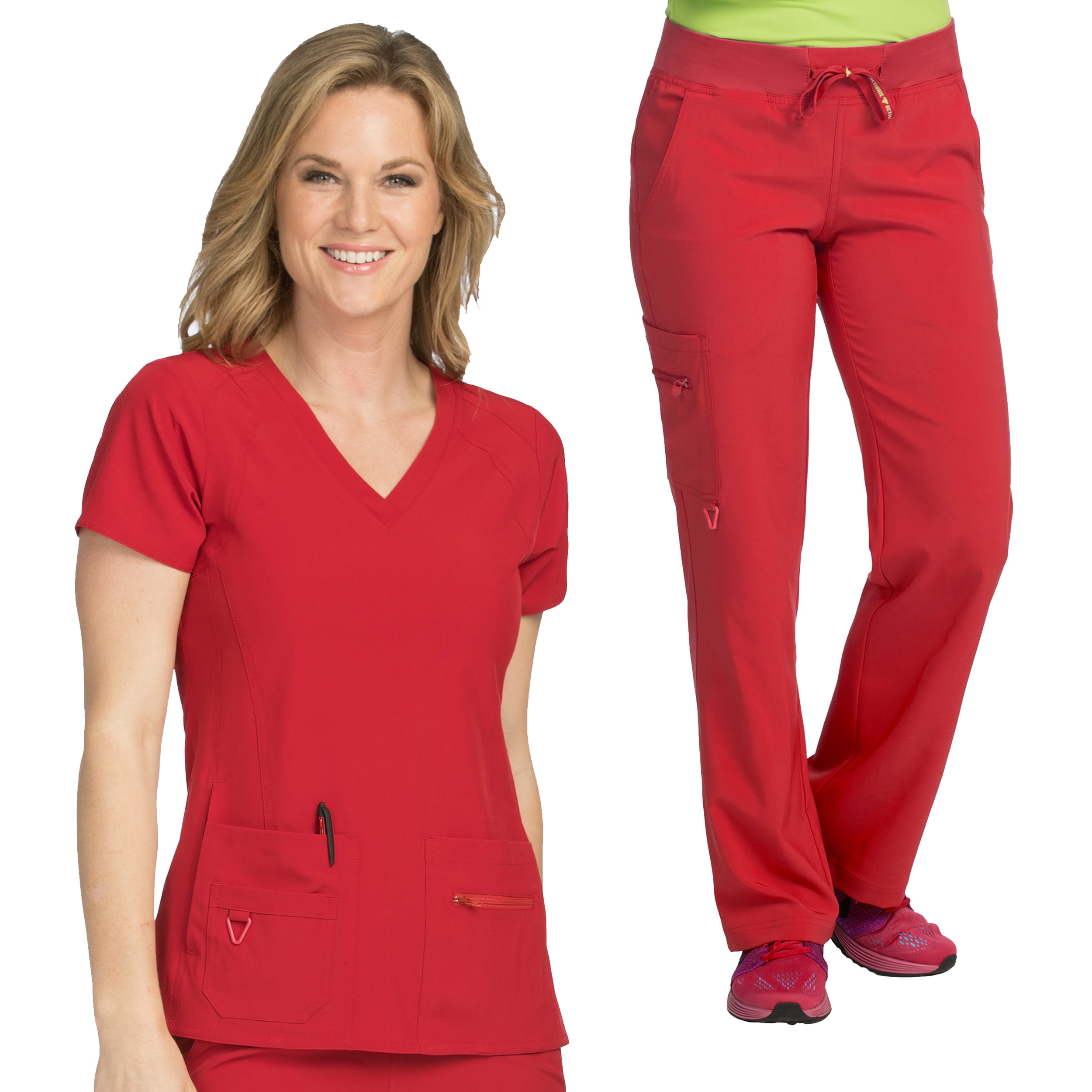 Med Couture Med Couture Activate Women's VNeck Racerback Scrub Top