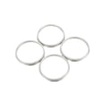 thumbnail image 2 of 4 Pieces Car Wheel Hub Automotive Rings Center Ring Portable Detachable Automotive Modified Repairing Rings Reducer Accessories 56.1-54.1, 2 of 6