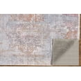 thumbnail image 2 of Feizy Cecily Transitional Medallion, Gold/Pink/Blue, 7'10" x 10' Area Rug Sheen Vintage Distressed Design Carpet for Living Dining Bed Room, 2 of 9