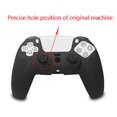 thumbnail image 2 of 2X para PS5 la Cubierta Protectora de Silicona del Controlador de Juegos para PS5 la Cubierta del Manejar Antideslizante (Negro), 2 of 6