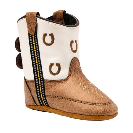 Cody James Infant-Boys' Luke Little Horseshoe Western Boot - B10118 1 D