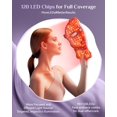 thumbnail image 4 of Máscara de terapia de luz LED FOLOKE con luz roja e infrarroja USB-C, 4 of 7
